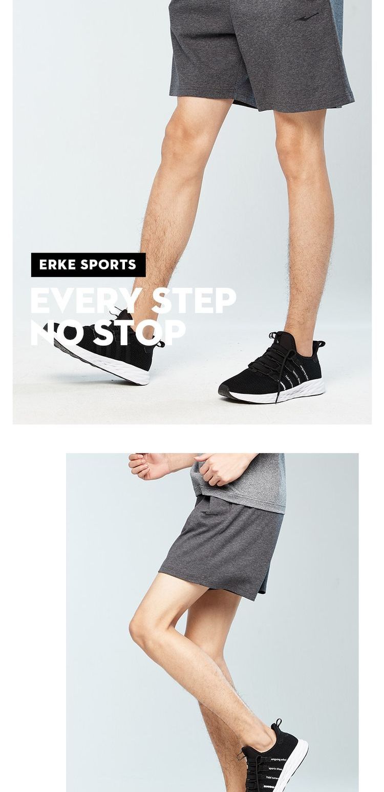 Hồng Hưng 男子 quần bó sát nam 2019 hè mới quần short bóng đá nam thoải mái chạy quần thoải mái - Quần thể thao quần gió thể thao