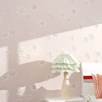 Palimei wallpaper pastoral wallpaper small floral non-woven wallpaper Bedroom warm living room background wall paper