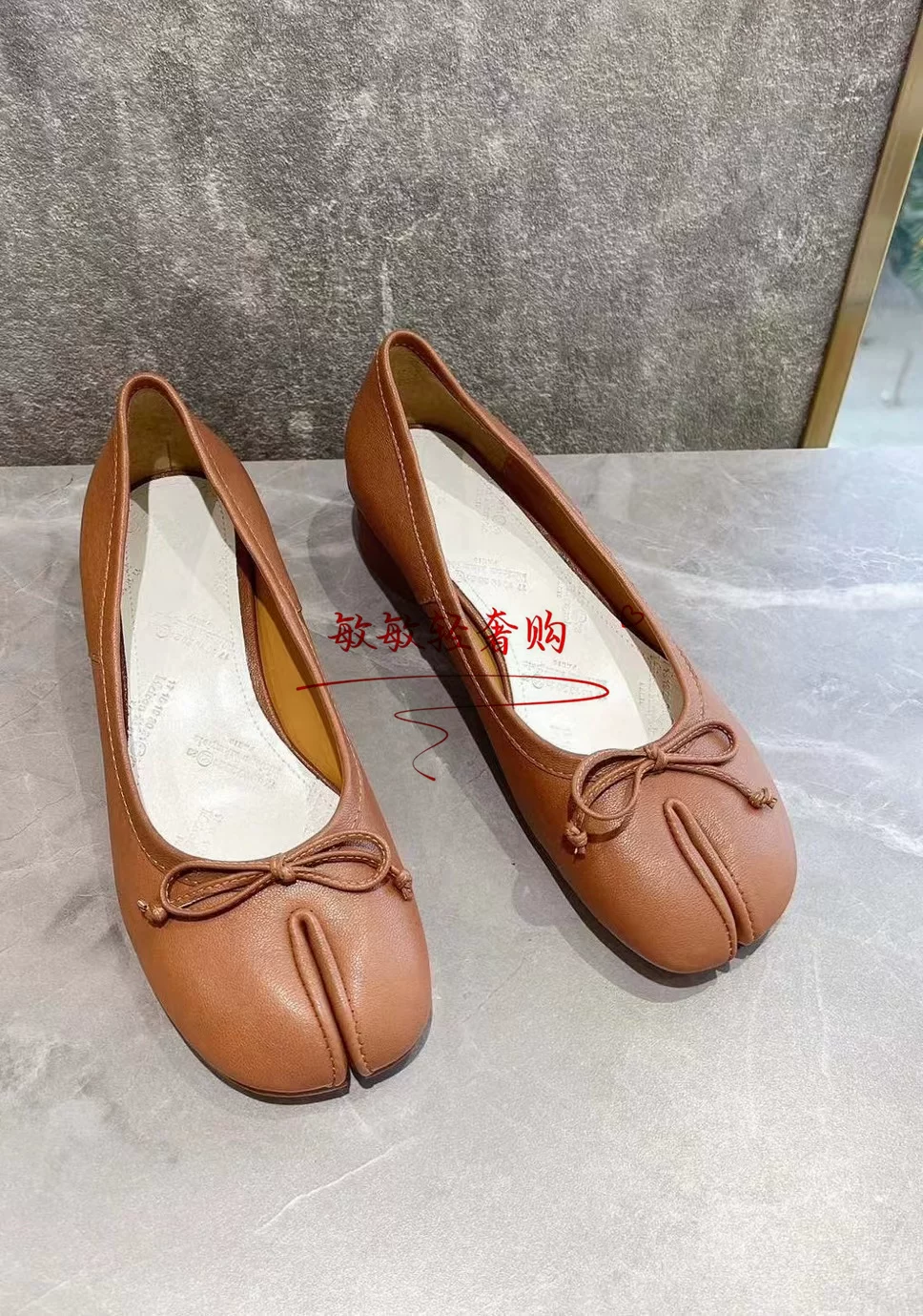 Домашние тапочки MAISON Margiela Magila MM6 Ballet Shoes TABI носки плоские женские одиночные обувь