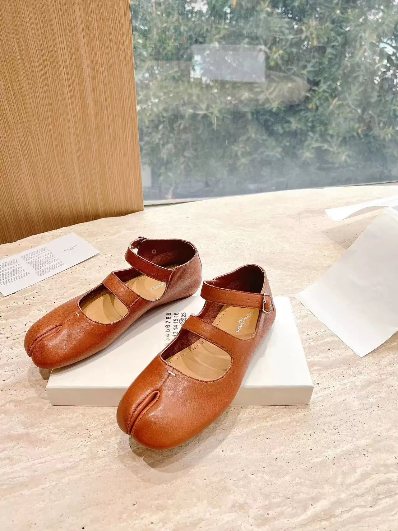 Домашние тапочки MAISON Margiela Magila MM6 Ballet Shoes TABI носки плоские женские одиночные обувь