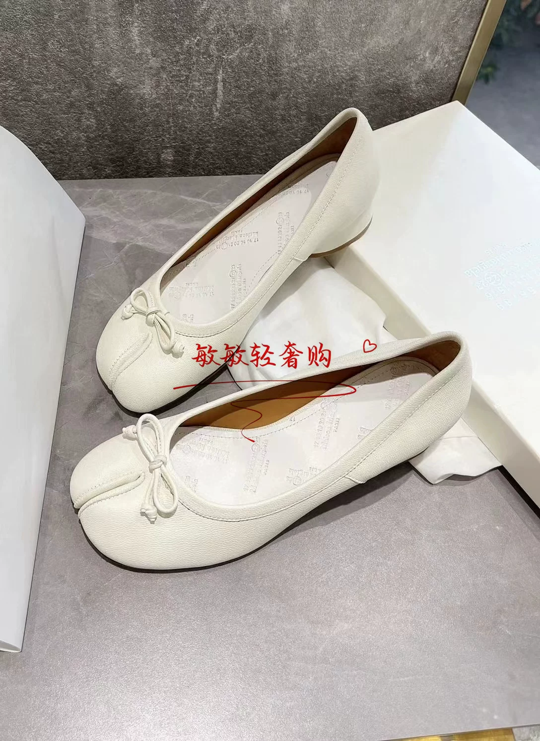 Домашние тапочки MAISON Margiela Magila MM6 Ballet Shoes TABI носки плоские женские одиночные обувь