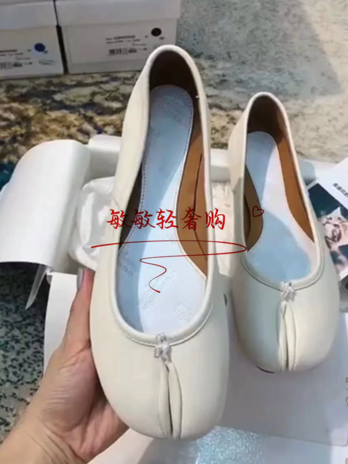 Домашние тапочки MAISON Margiela Magila MM6 Ballet Shoes TABI носки плоские женские одиночные обувь