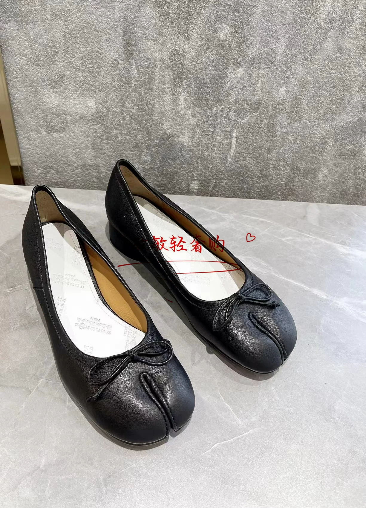 Домашние тапочки MAISON Margiela Magila MM6 Ballet Shoes TABI носки плоские женские одиночные обувь