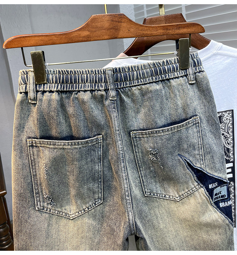 C3855 1120K QUẦN NAM AIMREAG MÙA HÈ PHỤC CỔ CỔ ĐIỂN THỜI TRANG NAM JEAN BÒ G04 SẢN PHẨM MỚI