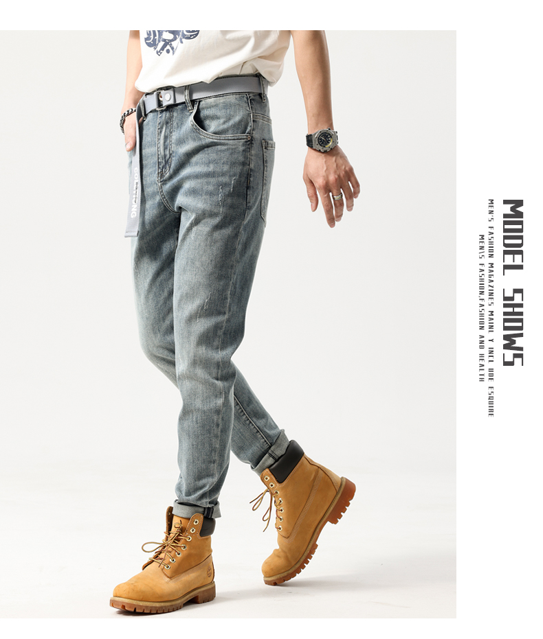 C3858 1380K QUẦN NAM AIMREAG DÁNG ÔM BODY GỢI CẢM SEXY MÙA HÈ PHỤC CỔ CỔ ĐIỂN THỜI TRANG NAM JEAN BÒ G04 SẢN PHẨM MỚI