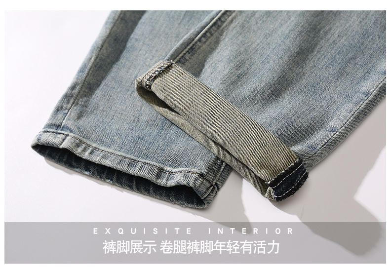 C3813 1420K QUẦN NAM AIMREAG BIG SIZE NGOẠI CỠ DÁNG ÔM BODY GỢI CẢM SEXY PHỤC CỔ CỔ ĐIỂN THỜI TRANG NAM JEAN BÒ G04 SẢN PHẨM MỚI