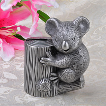 Creative Metal Craft Gifts Slowbear Storage Can Curkoala Cover Cover Can