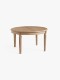 American country retro solid wood dining table and chair combination French home round dining table restaurant stretchable round dining table