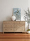 American country retro solid wood eight-drawer cabinet bedroom bedside cabinet living room wall storage entrance cabinet French decorative cabinet