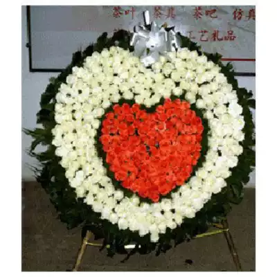 Beijing Jinan Harbin Changchun Xiamen Zhengzhou Changsha Fuzhou Wreath mourning Tongcheng flower shop express