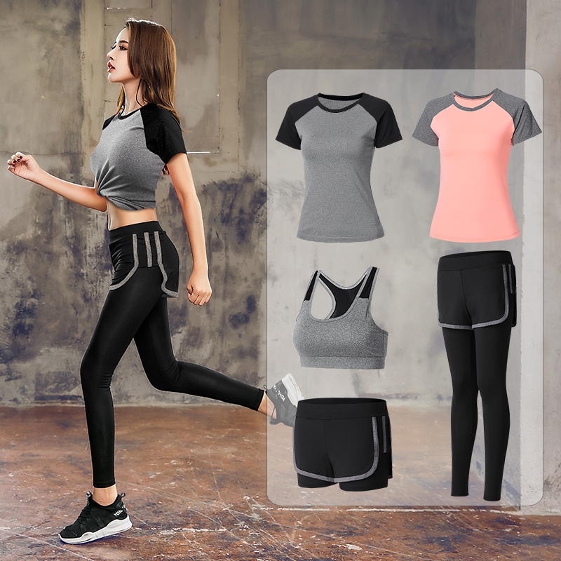 【5件套】奥氏运动健身速干瑜伽服