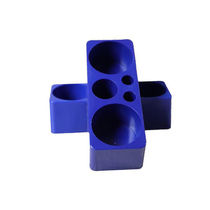 Hospital use Iodophor bottle plastic base alcohol bottle acrylic box disinfection bottle holder 100ML Amur iodine rack tray