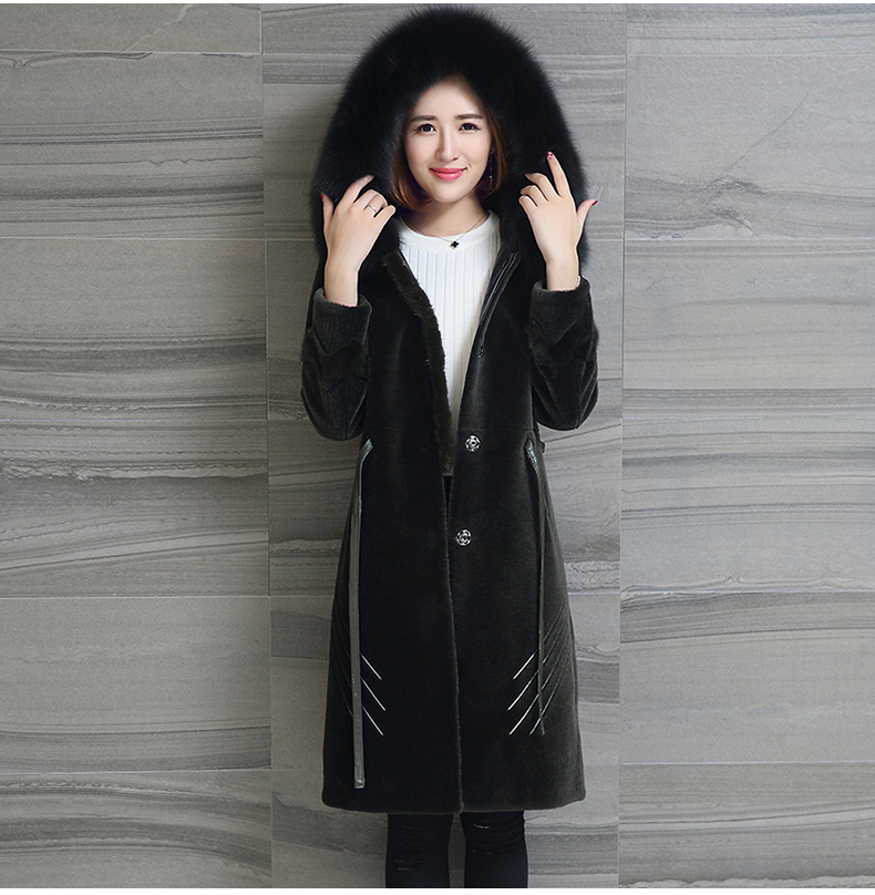 Manteau de fourrure femme - Ref 3175044 Image 16