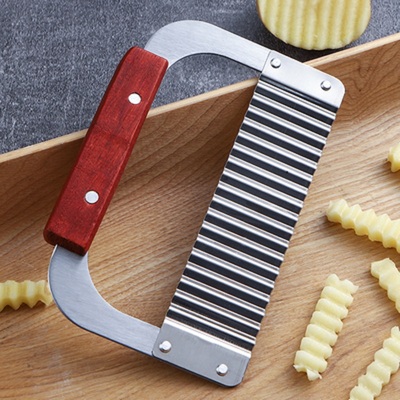 【砂博士】厨房家用切菜神器波浪薯格刀
