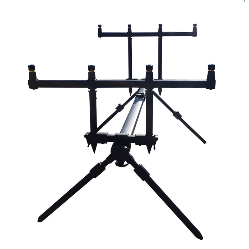 MAXWAY library fishing bracket multifunctional aluminum alloy raft fishing sea rod rack wireless alarm rocker bracket set