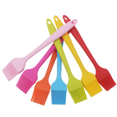 油刷子厨房烙饼硅胶刷食用烘焙小刷子家用耐高温电饼铛烧烤刷工具