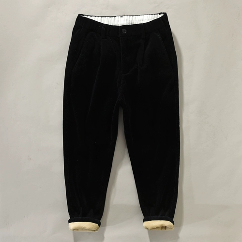 GM Trendy ~ Simple Retro ~ No AI!Кордилона повседневные брюки Мужские зимние брюки в гонконге