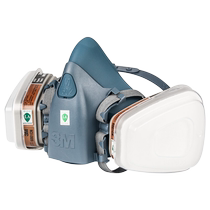 3M gas mask spray painting special chemical factory pesticide respiratory protective mask 7502 dustproof and industrial dust