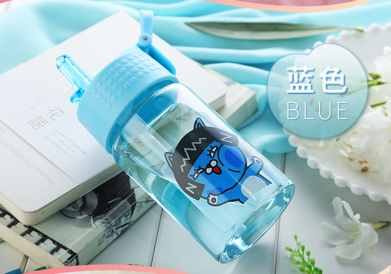 Ly thủy tinh với phiên bản tiếng Hàn của chiếc cốc cầm tay nữ sinh viên dễ thương sáng tạo nhà Hàn Quốc cô gái trái tim tươi cốc - Tách cốc cafe giữ nhiệt