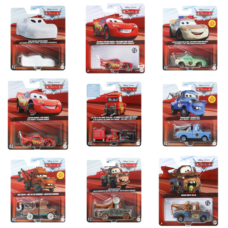 New Genuine Cars Toy Car Lightning Mcqueen Series Alloy Car Model Children's Toy Gift