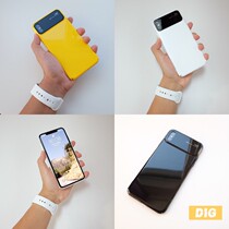 Grid) all-inclusive PC bright surface hard case feel round iPhoneXS Max XR X 1mm