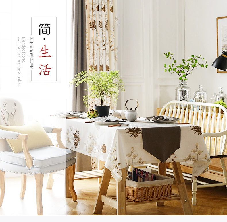 Mỹ lưới đỏ bàn vải cà phê bàn ​​khăn trải bàn vải cotton nhỏ tươi hình chữ nhật hiện đại tối giản bảng cờ mat mẫu khăn trải bàn đám cưới đẹp