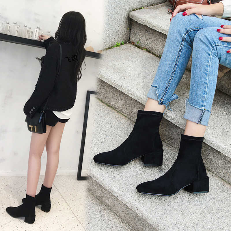 Bottes mi-saison femme en Caoutchouc - Ref 3251020 Image 1
