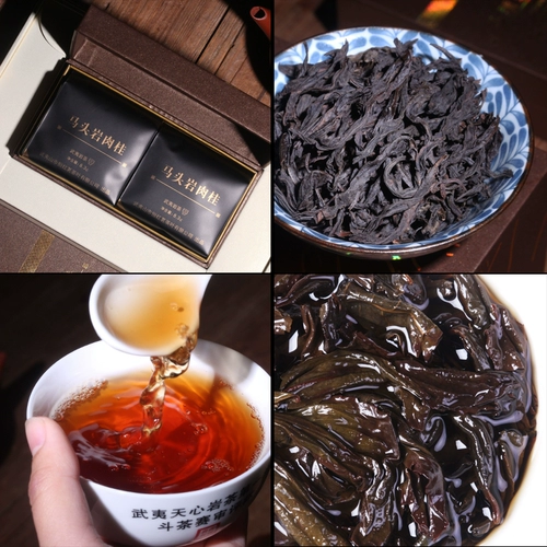 Коричный улун, чай улун Да Хун Пао, чай горный улун в подарочной коробке, подарочная коробка
