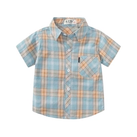 Оранжевый синий короткий рукав C53