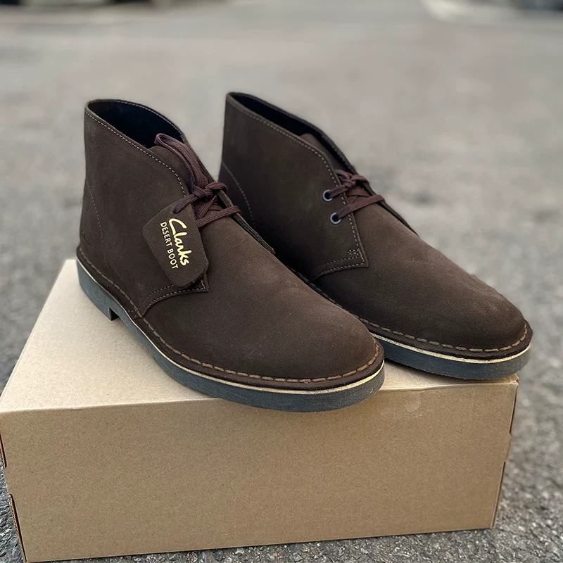 [Кола в наличии CLARKS DESERT BOOT 2 вторая версия ретро повседневная мужская/женская обувь ботинки пустыня]
