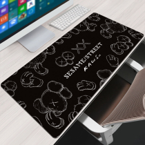  Mouse pad Oversized Sesame Street Kaws personality cartoon creative graffiti game computer table pad Gaming keyboard pad