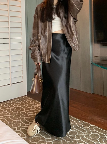 Элитная элегантная юбка, высокая талия, рыбий хвост