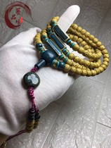 Star moon Bodhi 108 8 * 9 barrel beads matched with ceramic China Wind Hainan Old stock Handstring necklace Mens bracelet