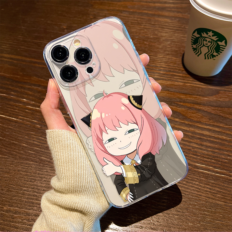 Suitable for Apple 17/16 Phone Cases, Aniya's Son, iPhone 15 New Model, 14 Plus Premium, 13 Pro Max Transparent, 12 Mini Female Model, 11 Couple, XS Spy Play House, Air Case, Soft Xr