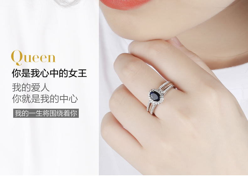 Bague Femme STONE KING en Argenterie - Ref 3088967 Image 8