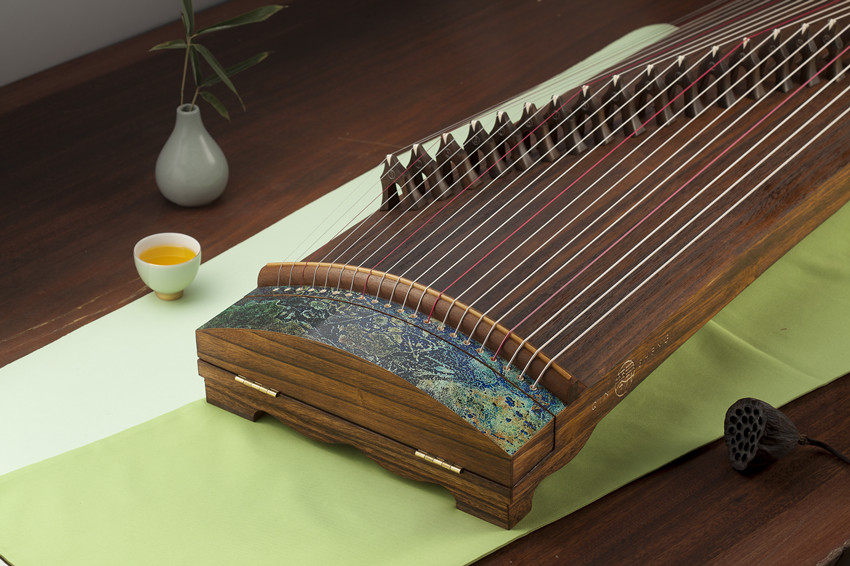 Qinsheng Guzheng (Jin Yu) digging zheng playing-level high-end portable zheng adult and children verification test general entry