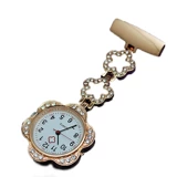 Универсальные кварцевые карманные часы с зажимом подходит для мужчин и женщин, простой и элегантный дизайн