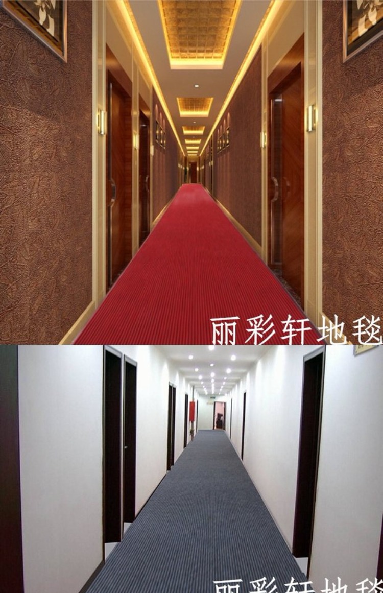 Lối vào hành lang nhà hàng nhà bếp thảm mat Trung tâm thương mại khách sạn thảm thấm nước chào đón thảm đỏ PVC thảm chống trượt