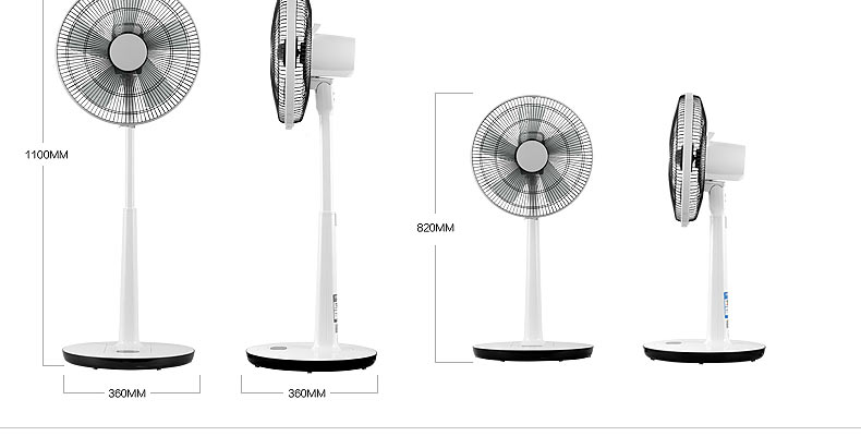 quạt nước hatari Baile Fu câm hẹn giờ nhà quạt điện sàn quạt điều khiển từ xa gió tự nhiên xuất khẩu Nhật Bản quạt điện - Quạt điện quạt hơi nước iruka