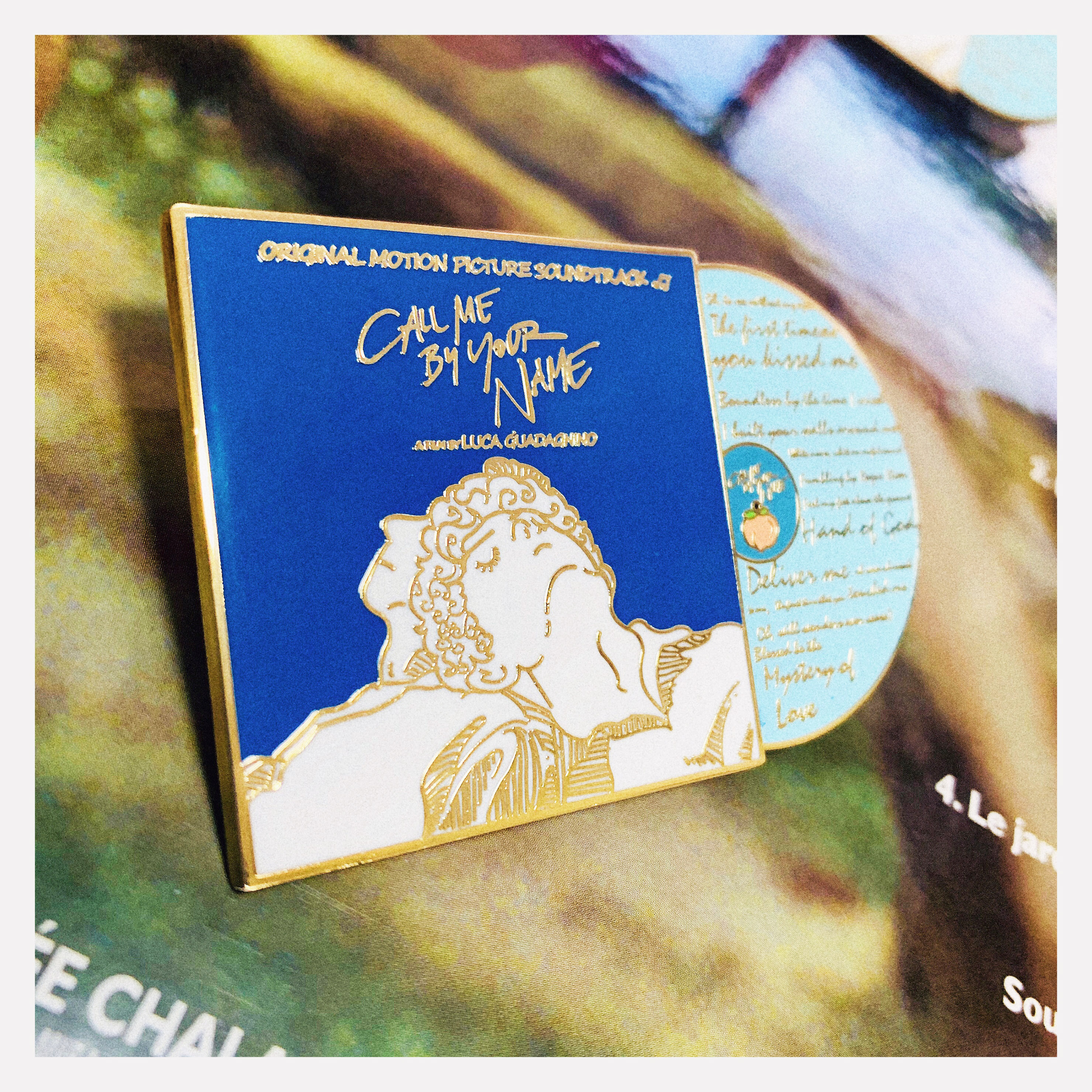 Hot Andre Aciman Call Me By Your Name Cmbyn Vinyl Record Enamel Pin Brooch Badge Ebay