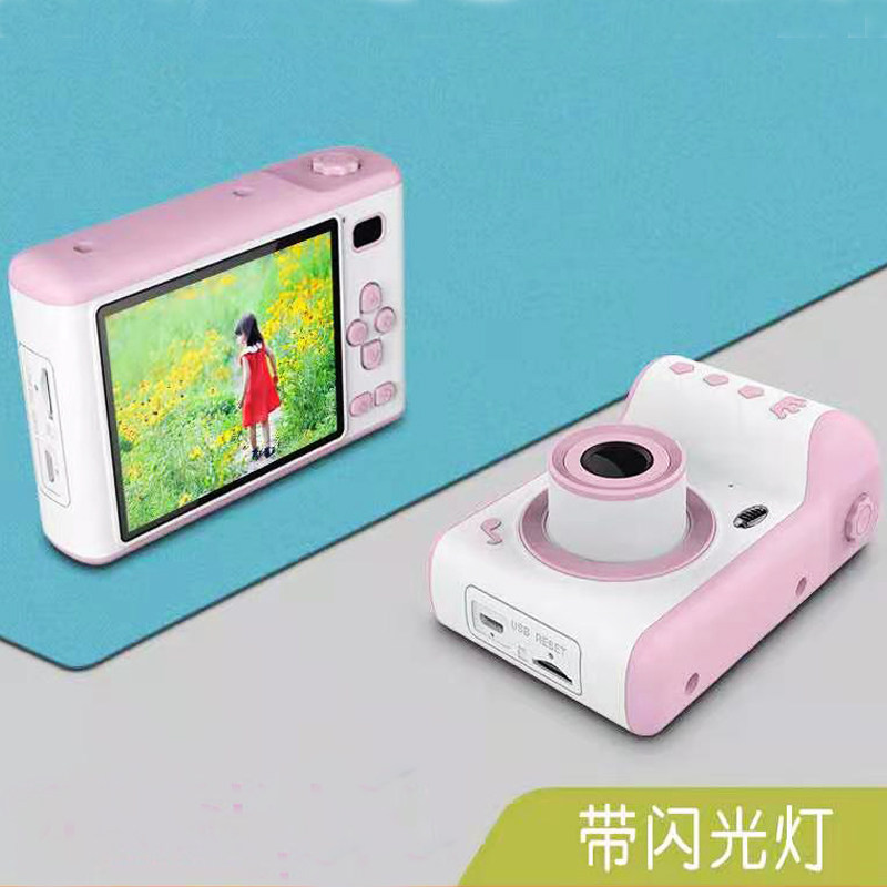 Children's digital camera Small portable student can take pictures Printable camera toy Touch screen Birthday gift