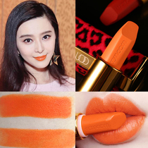 Van Lord Lip Glazed Pumpkin Color white positive orange orange orange Orange Orange orange Orange Color Mouth Red Matt