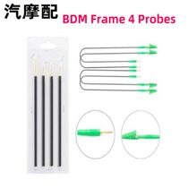 4pcs set BDM Frame 4 Probes With Connect Cable with high precision gilded pins