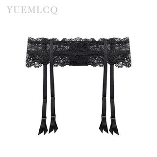 French-Style Sexy Ultra-Thin Lace Sheer Garter Belt Hot Stockings Suspender Buckle Thigh-High Socks Non-Slip Suspenders