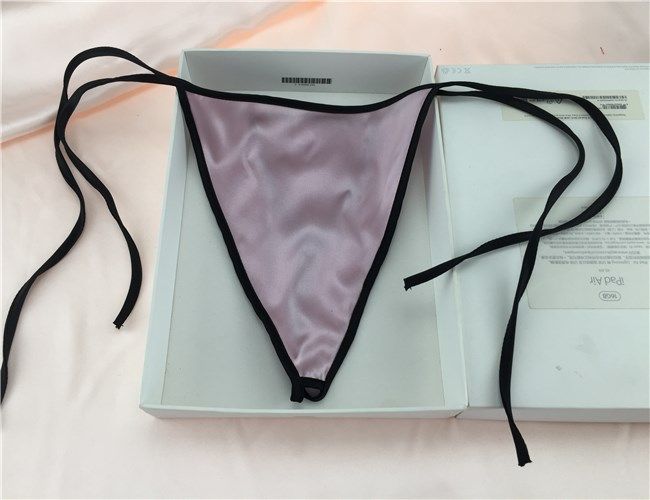 Lady's real silk underpants T-pants T-pants slim with tindpants 100% mulberry silk