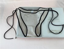 Thong T pants women silk silk satin T pants sexy beauty panties spring and summer Mulberry breifs