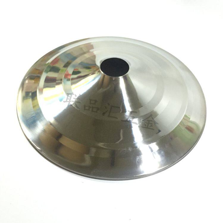 Stainless steel decorative railing Chassis safety guardrail Horn seat Disc decorative cover supporting warning bar seat