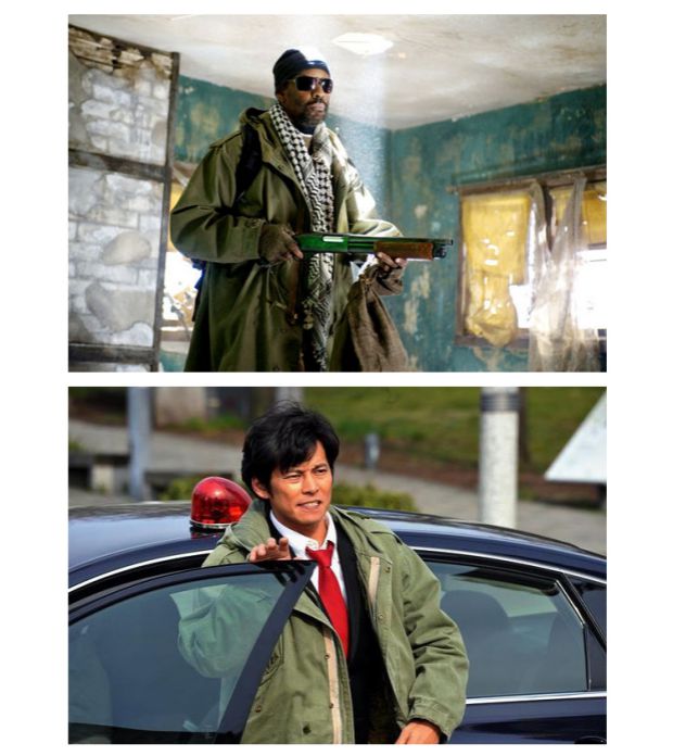 Bổ sung cho BRONSON khắc chiếc áo đuôi cá M1951 PARKA Phiên bản quân sự M51 áo khoác nam M-51 - Áo khoác đôi áo thun thể thao