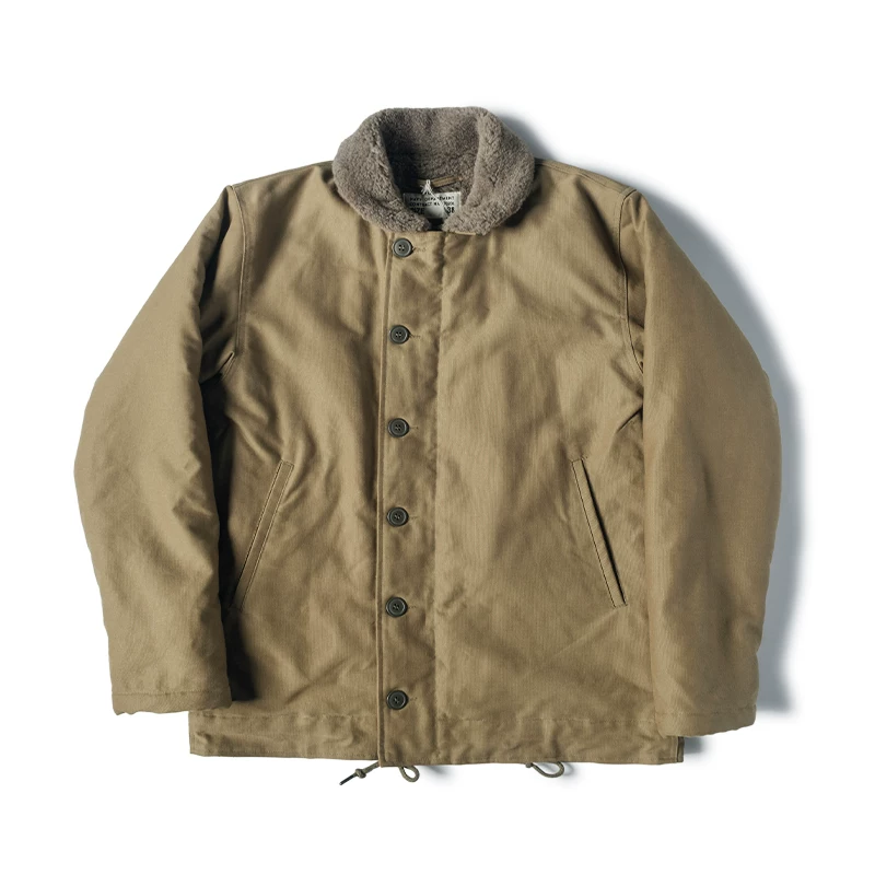 Vicious Dog BRONSON Initial 1st Experimental N-1 Deck Clothes DECK Jacket N1 Wool Liner Jacket USN