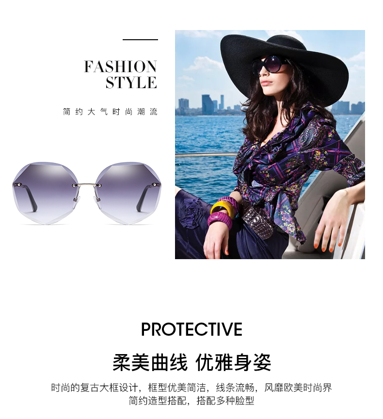 Lunettes de soleil Anti-UVA Anti-UVB - Ref 3438616 Image 8